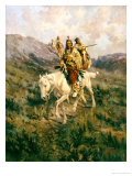 Visit to Another Tribe, 1909 Giclee Print by Edward Samuel Paxson