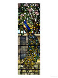 Detail of Right Side of "Twilight", a Leaded and Plated Glass Window, 1897 Reproduction procédé giclée par Tiffany Studios 