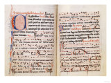Psalter, Fully Noted, with Hymnal for the Temporal and Sanctoral, Hours of the Virgin Giclee Print