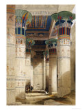 Egyptian View Giclée-Druck von David Roberts