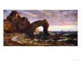 Sunset at et retat, 1894 Reproduction procédé giclée par Jasper Francis Cropsey