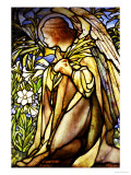 A Stained Glass Window of an Angel Lámina giclée por Tiffany Studios A Stained Glass Window of an Angel Lámina giclée por Tiffany Studios