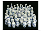 A Selection of Chinese Vases Recovered from the Nanking Cargo Giclee Print A Selection of Chinese Vases Recovered from the Nanking Cargo Giclee Print