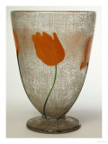 A Daum Art Deco Marquetry and Applied Vase Giclee Print by Daum 