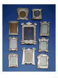 A Selection of Silver Art Nouveau Frames Giclee Print A Selection of Silver Art Nouveau Frames Giclee Print