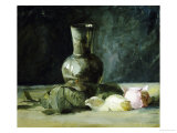 Vase And Roses Lámina giclée por Julian Alden Weir Vase And Roses Lámina giclée por Julian Alden Weir