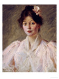 Young Woman in Pink, 1905 reproduction procédé giclée par William Merritt Chase