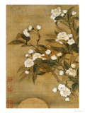 Pear Blossom and Moon Giclée-Druck von Yun Shouping