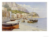 Marina Grande, Capri Giclee Print by Holgar Hvitfeld Jerichau