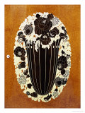 Detail of "Etat d'Angle", an Ivory and Ebony Inlaid Amboyna Encoignure, 1916 reproduction procédé giclée par Emile Jacques Ruhlmann