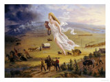 American Progress, 1872 Giclee Print by John Gast