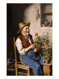 The Gardener Giclee Print by Herman Kern