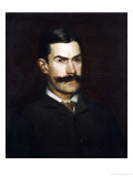 Portrait of Frank Macdowell, 1886 reproduction procédé giclée par Thomas Cowperthwait Eakins
