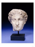 A Roman Marble Head of a Goddess, circa 2nd Century A,D Giclee Print