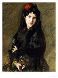 Mrs. Chase in Spanish Costume Giclee Print by William Merritt Chase