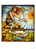 A Fine Leaded and Plate Glass Window, circa 1895 reproduction procédé giclée par Tiffany Studios 