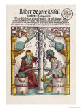 Woodcut Illustration from Grosses Destillierbuch, 1512 Giclee Print by Hieronymus Brunschwig