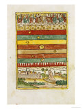 Full Page Woodcut from Buch Der Natur Augsburg, 1478 Giclee Print by Johann Bamler