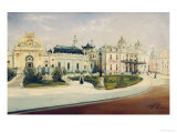 The Casino, Monte Carlo Giclee Print by Charles Stevens