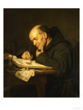 A Steady Hand, 1872 Giclee Print by Carl Birtling