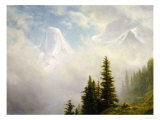 Paysage de haute montagne Reproduction procédé giclée par Albert Bierstadt