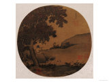 Herdboy Playing the Flute Astride a Waterbuffalo Giclee Print by Yan Ciping