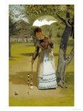 Have a Game circa 1872 reproduction procédé giclée par John George Brown