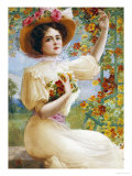 A Summer Beauty, 1909 Giclee Print by Emile Vernon