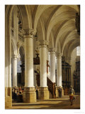 A Church Interior, 1873 Giclee Print by Heinrich Hansen