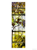 Fine Leaded Glass Triptych Window (Left Panel), circa 1908 reproduction procédé giclée par Tiffany Studios 