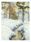 Snowladen Brook Impressão giclée por Walter Launt Palmer