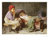 Hush, Hush Giclee Print by John Henry Henshall