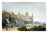Vorontsov Palace at Alupka, Yalta, Crimea, 1843 Giclee-trykk av Carlo Bossoli Vorontsov Palace at Alupka, Yalta, Crimea, 1843 Giclee-trykk av Carlo Bossoli