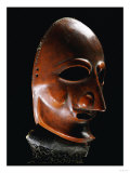 A Rare Somen (Japanese Full Face Mask) Momoyama Period (Late 16th /Early 17th Century) Giclee Print