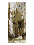 Street Scenes in Edinburgh Giclee Print by Louise J. Rayner