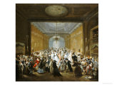 The Subscription Ball in the Haymarket Giclee Print by Giuseppe Grisoni