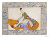 An Erotic Scene, Signed by Abdullah Bokhari Turkey, 1744-5 AD Giclee Print by Abdullah Bokhari