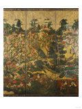 European Hunting Scenes, 17th Century Giclee Print