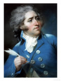 Portrait of Major Edward Topham Giclee Print by James Russell
