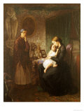Motherly Love, 1854 Giclee-trykk av G. Bubkovskii