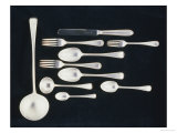 A Victorian Silver Table Service, 1869 Reproduction procédé giclée par George Adams