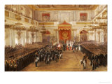 Taking an Oath of Allegiance in the Georgievskii Hall on the 8th September, 1843 Giclee Print by Adol'f Ignatievich Ladurner