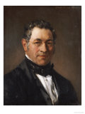 Portrait of Professor Siegfried Dehn (1799-1858) Giclée-Druck von Adolf Von Menzel