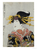 An Okubi-E Of The Actor Nakamura Matsue III, Utagawa Kunisada (1786-1864) Lámina giclée por Utagawa Kunisada