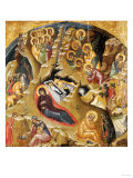 An Important Late Byzantine Icon of the Nativity of Christ, 15th Century Reproduction procédé giclée