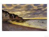 Pointe de Lailly, Maree Basse, 1882 Giclee Print by Claude Monet