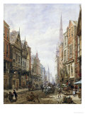 Watergate Street, Chester Giclée-Druck von Louise J. Rayner