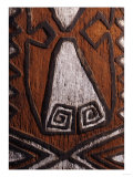 Detail of a Telefomin House Entrance Board, "Amitung" Atamkiyakmin Clan Giclee Print
