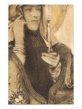 Incense, 1917 reproduction procédé giclée par Fernand Khnopff
