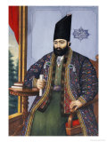 Portrait of Mirza Taqi Khan, Attributed to Muhammad Hasan Afshar, Persia, circa 1850 Giclee Print by Muhammad Hasan Afshar